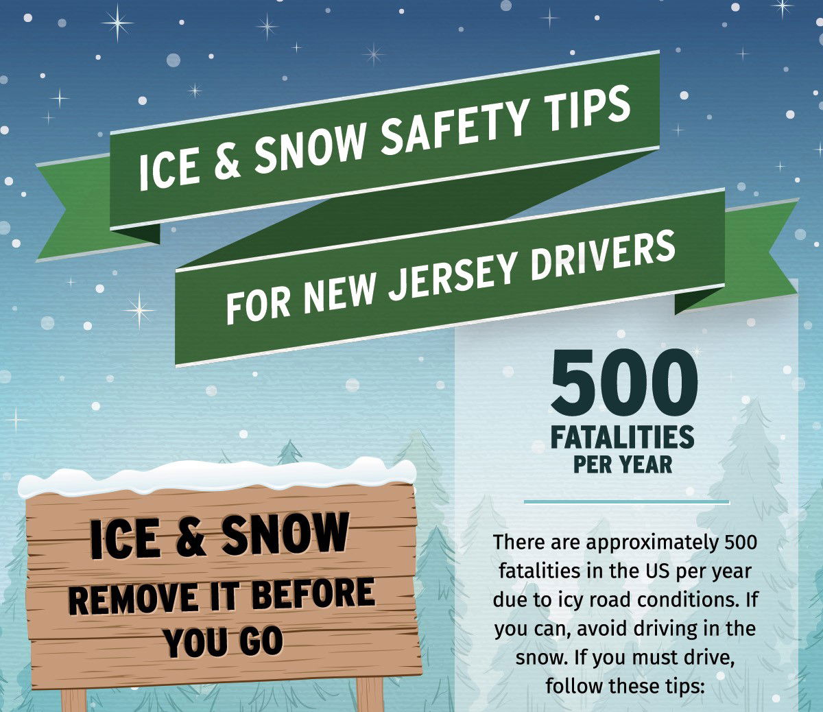 Ice & Snow Safety Tips for New Jersey Drivers
