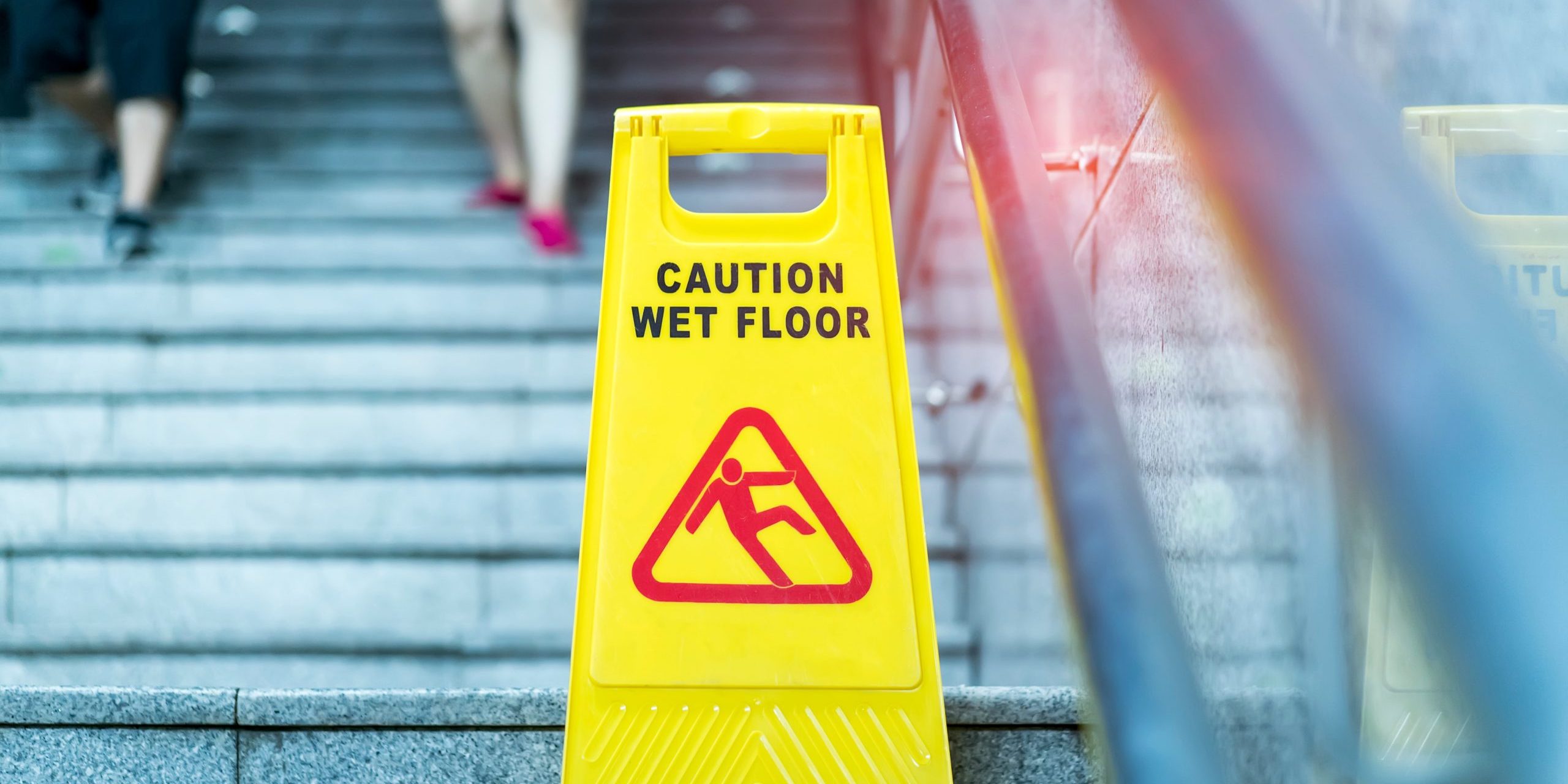 Slip-and-fall accidents can result from someone not doing their job, a wet floor, a cracked sidewalk left unattended for months, or a stairwell light not replaced.