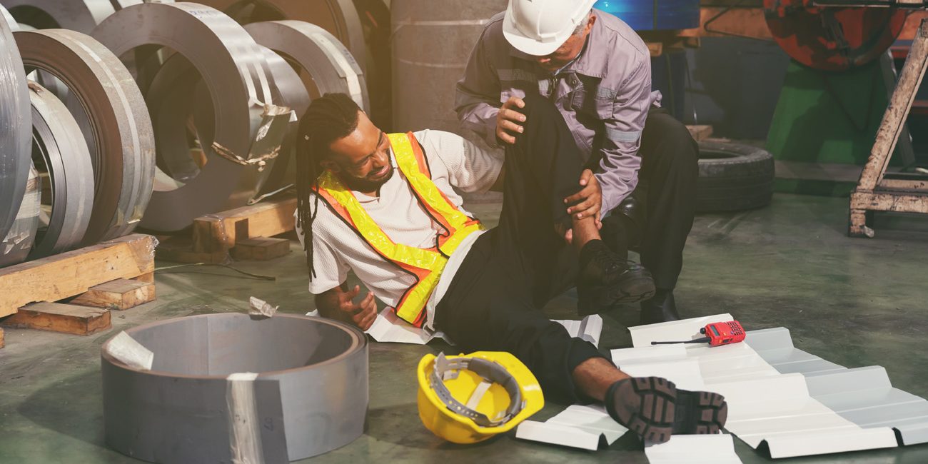 Workplace accident with injured worker