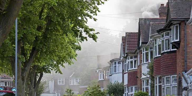 incendio doméstico